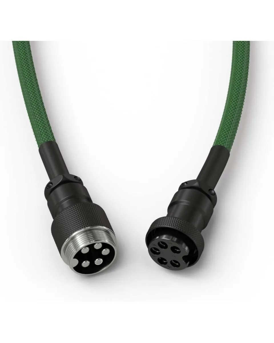 Kabl Glorious Coiled Cable USB-C - Forest Green 