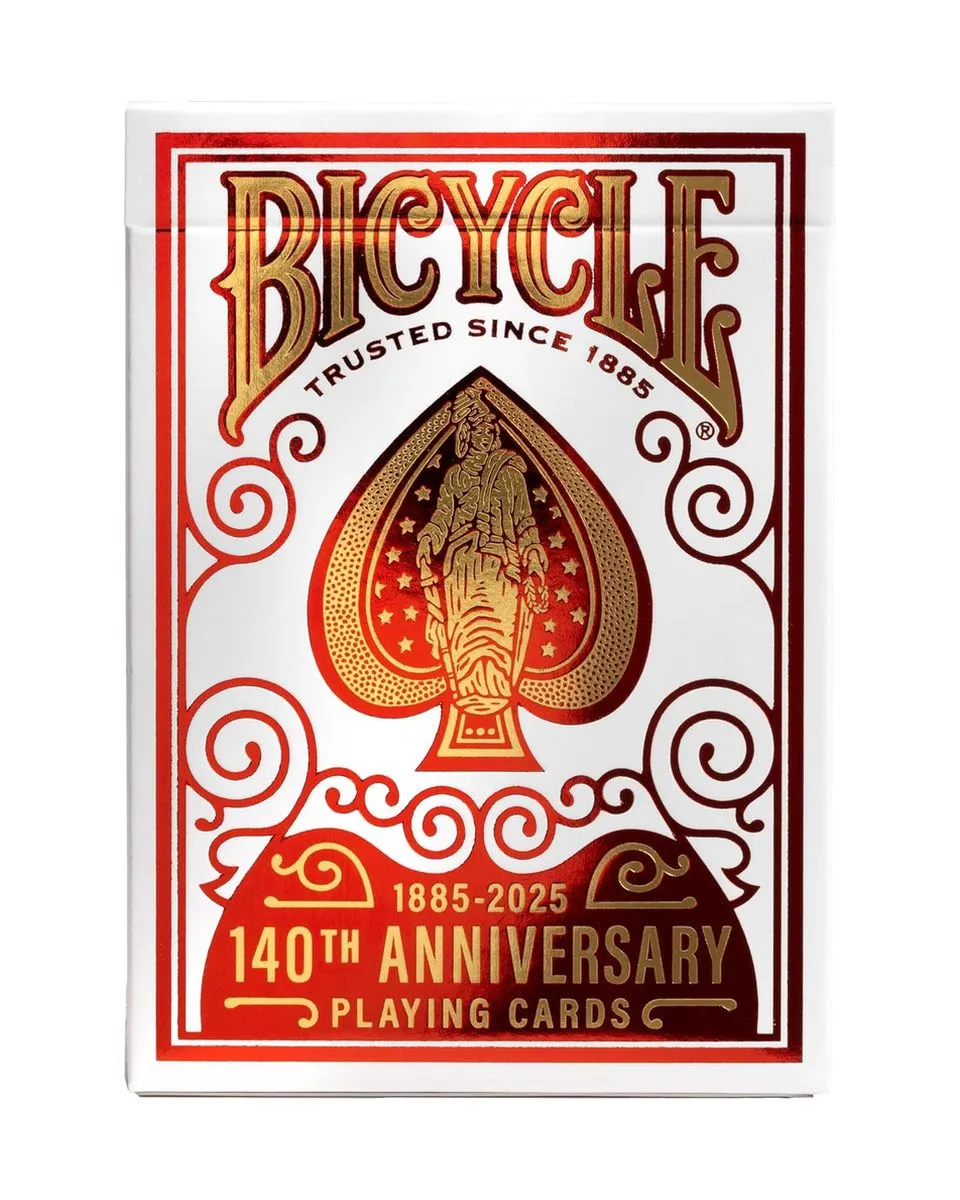 Karte Bicycle 140Th Anniversary  - Playing Cards 