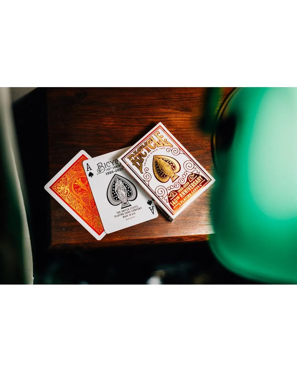 Karte Bicycle 140Th Anniversary  - Playing Cards 