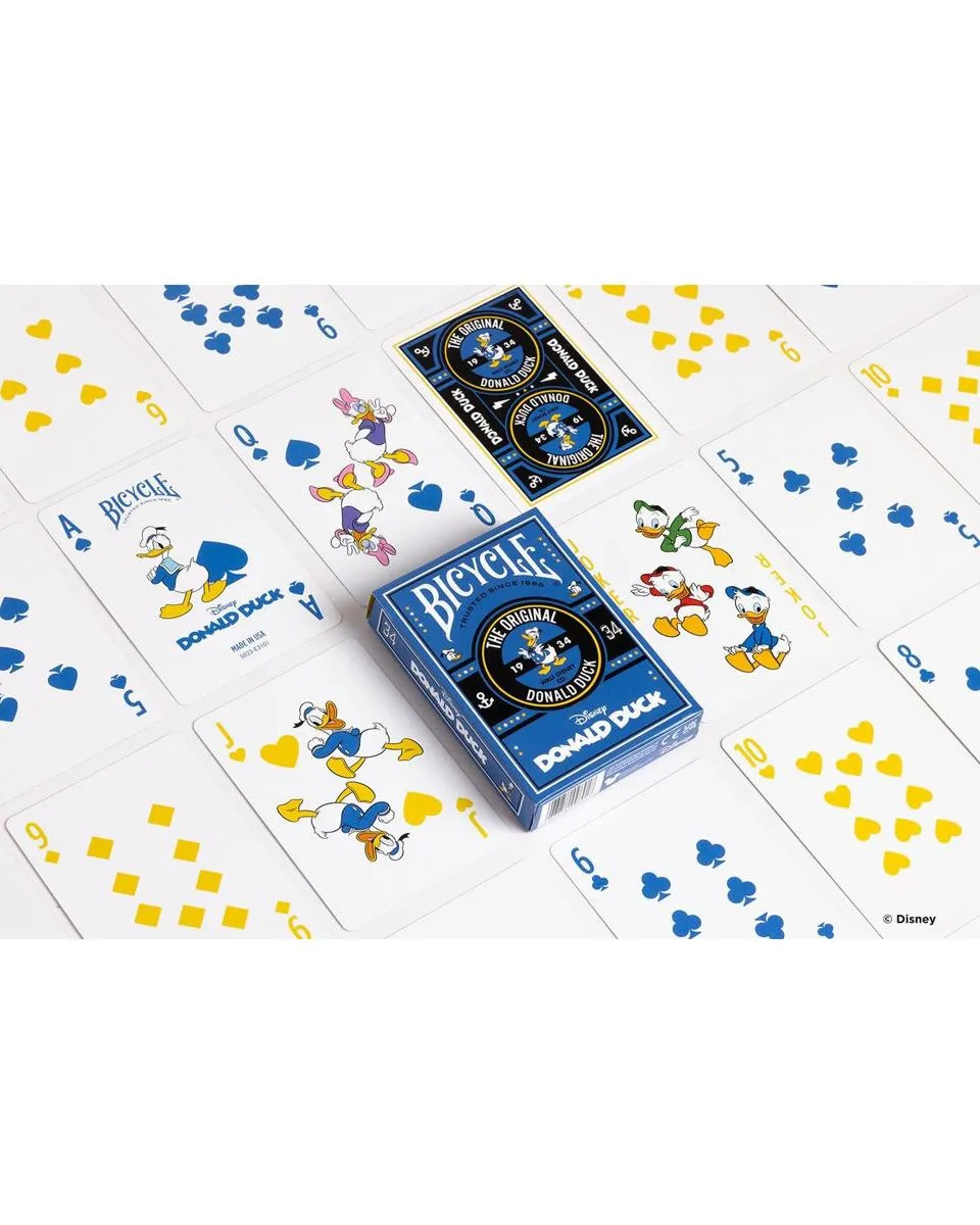 Karte Bicycle Disney - Donald Duck - Playing Cards 