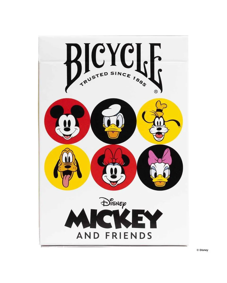 Karte Bicycle Disney - Mickey & Friends  - Playing Cards 