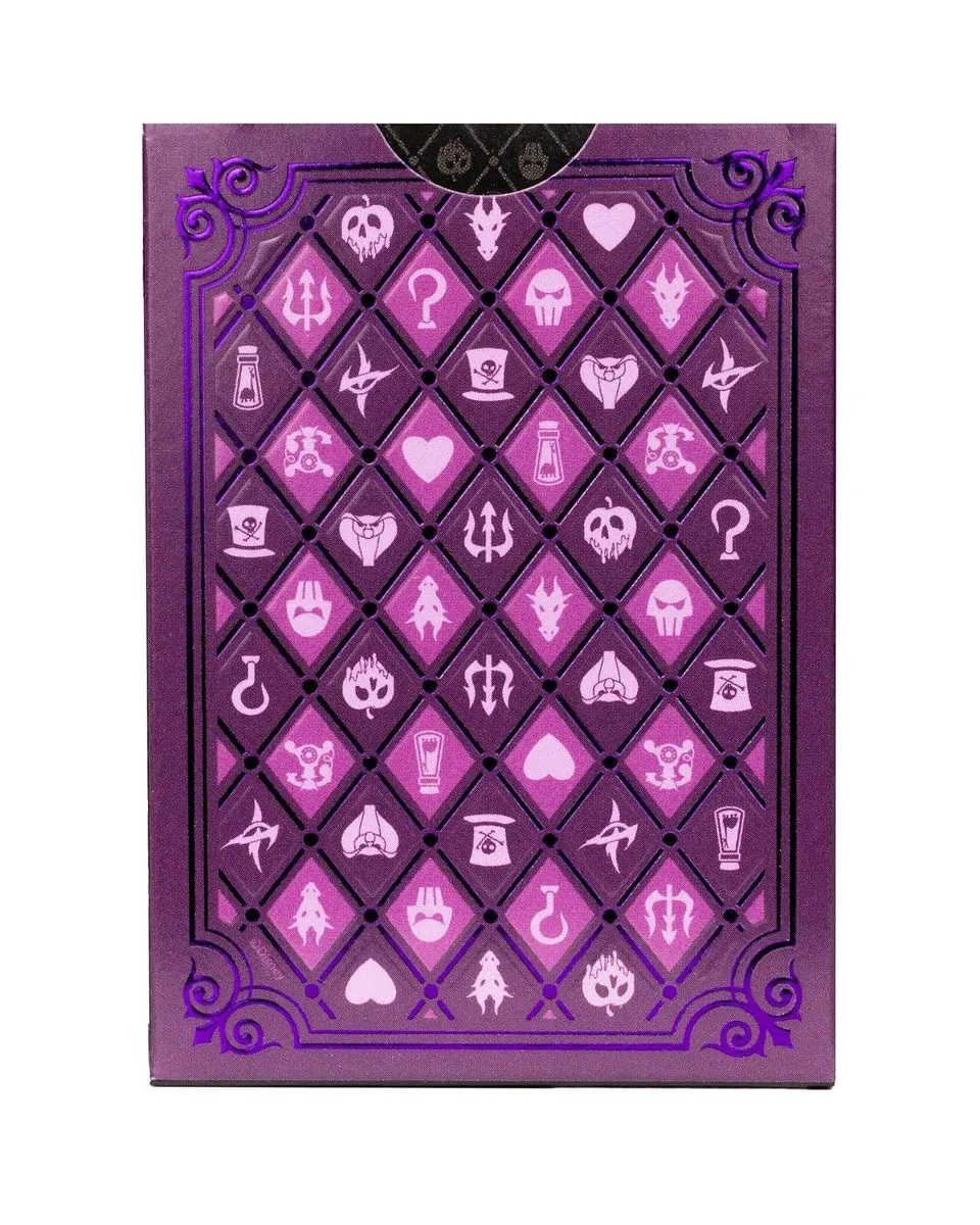 Karte Bicycle Disney - Purple & Green Villians  - Playing Cards 