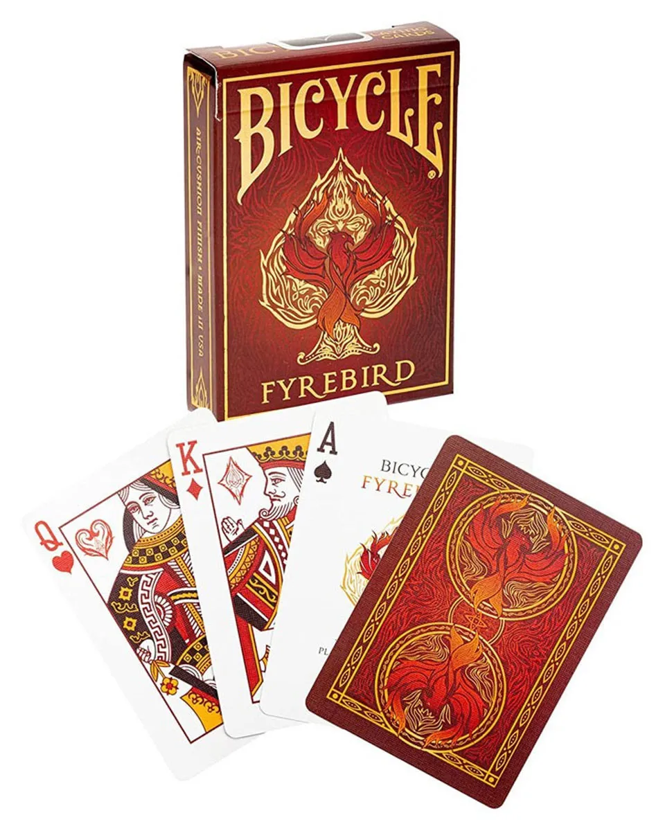 Karte Bicycle Creatives - Fyrebird - Playing Cards 