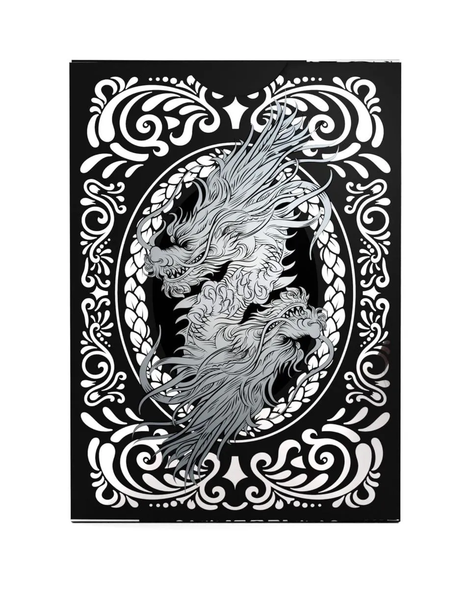 Karte Bicycle Ultimates - Black Dragon - Playing Cards 