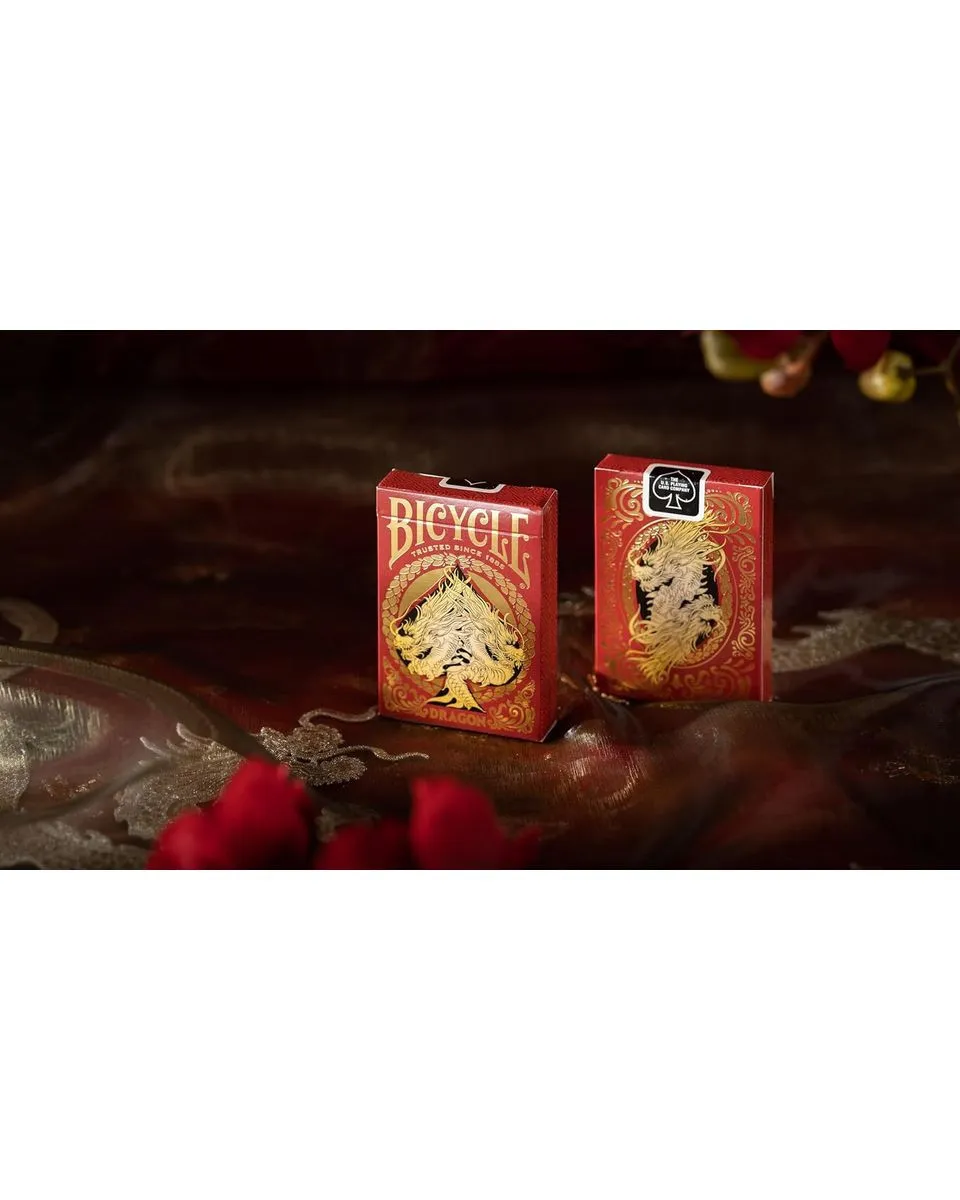 Karte Bicycle Ultimates - Red Dragon - Playing Cards 