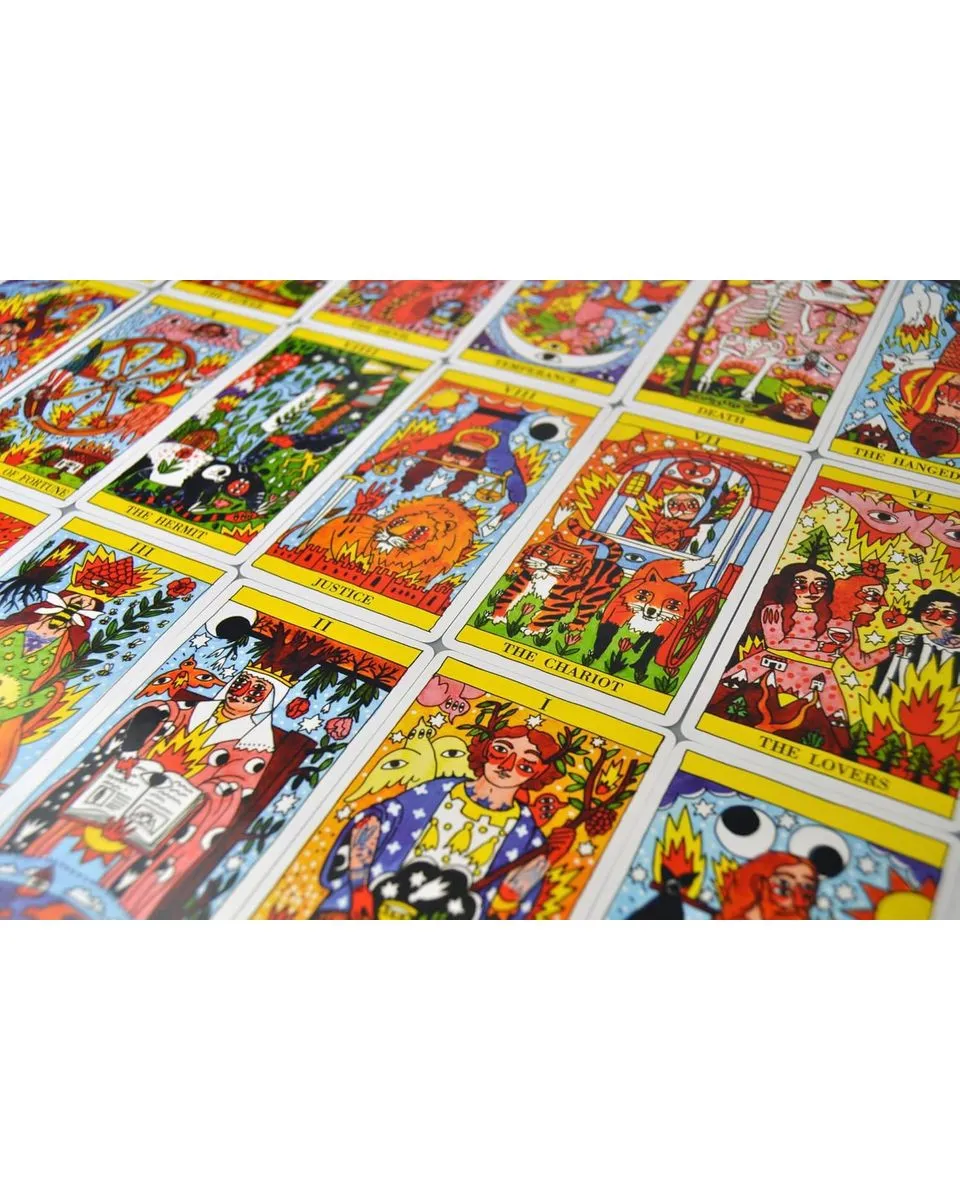 Karte Fournier - Tarot del Fuego by Ricardo Cavolo 