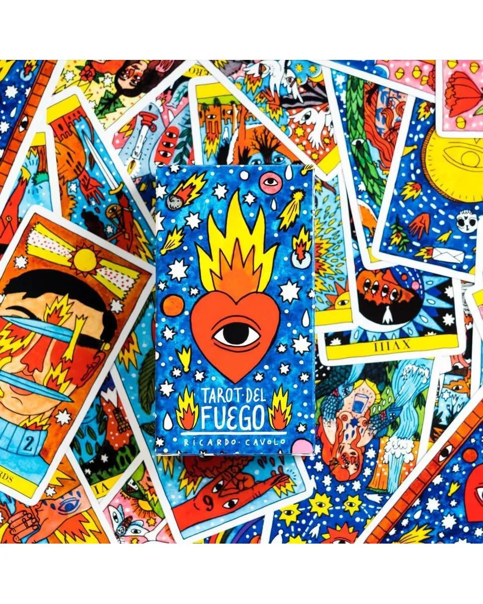 Karte Fournier - Tarot del Fuego by Ricardo Cavolo 