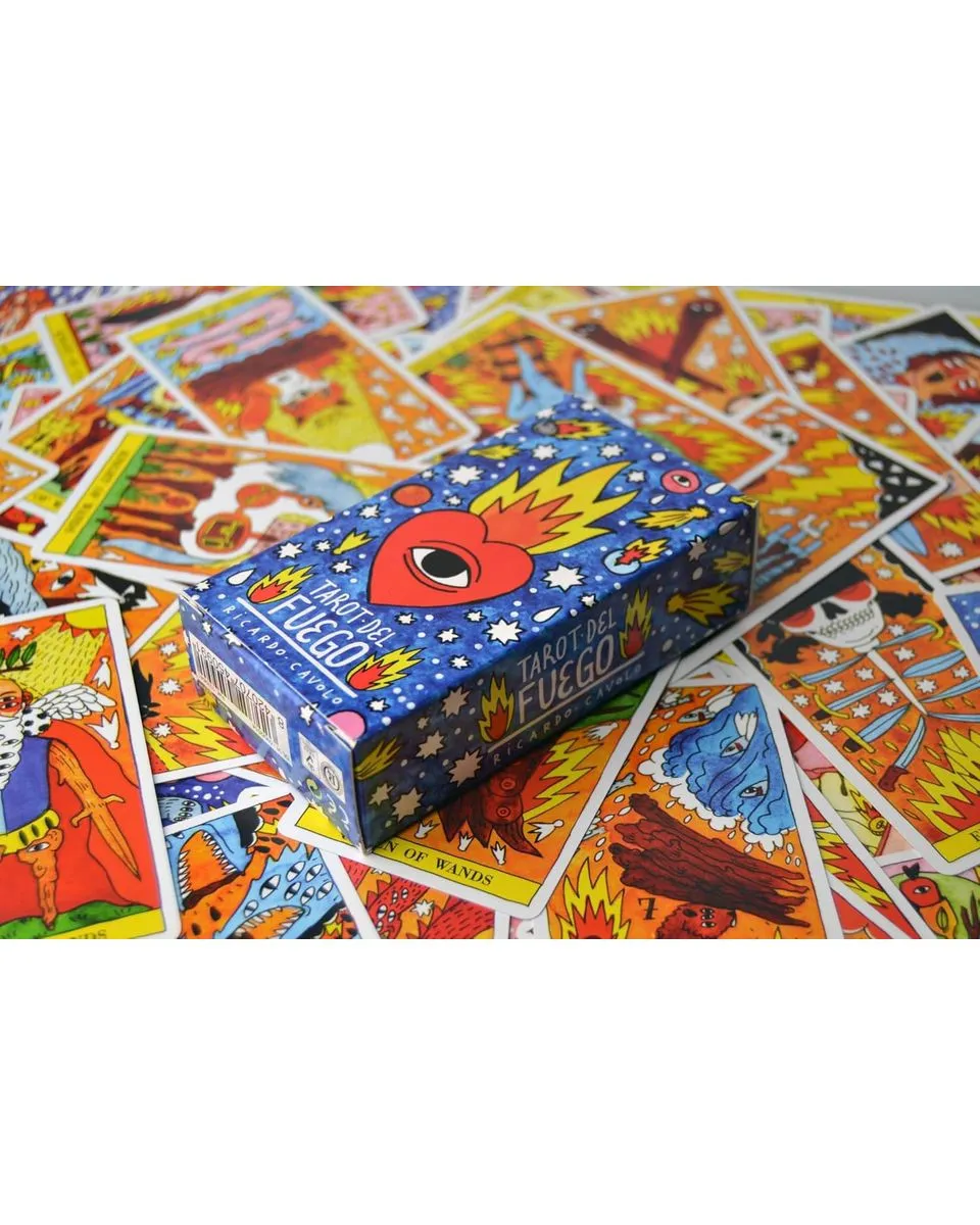 Karte Fournier - Tarot del Fuego by Ricardo Cavolo 