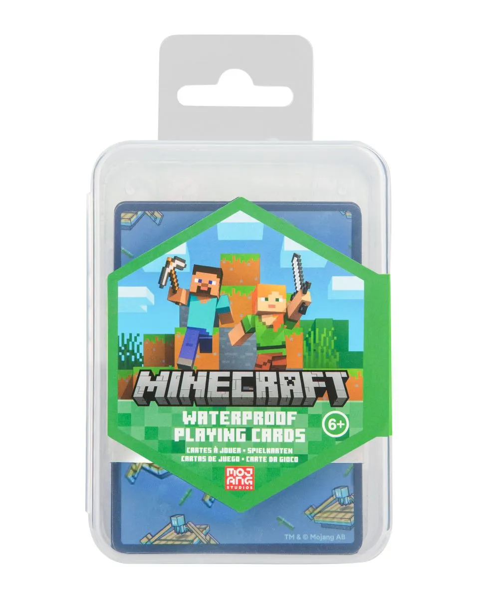 Karte Paladone - Minecraft - Waterproof Playing Cards 