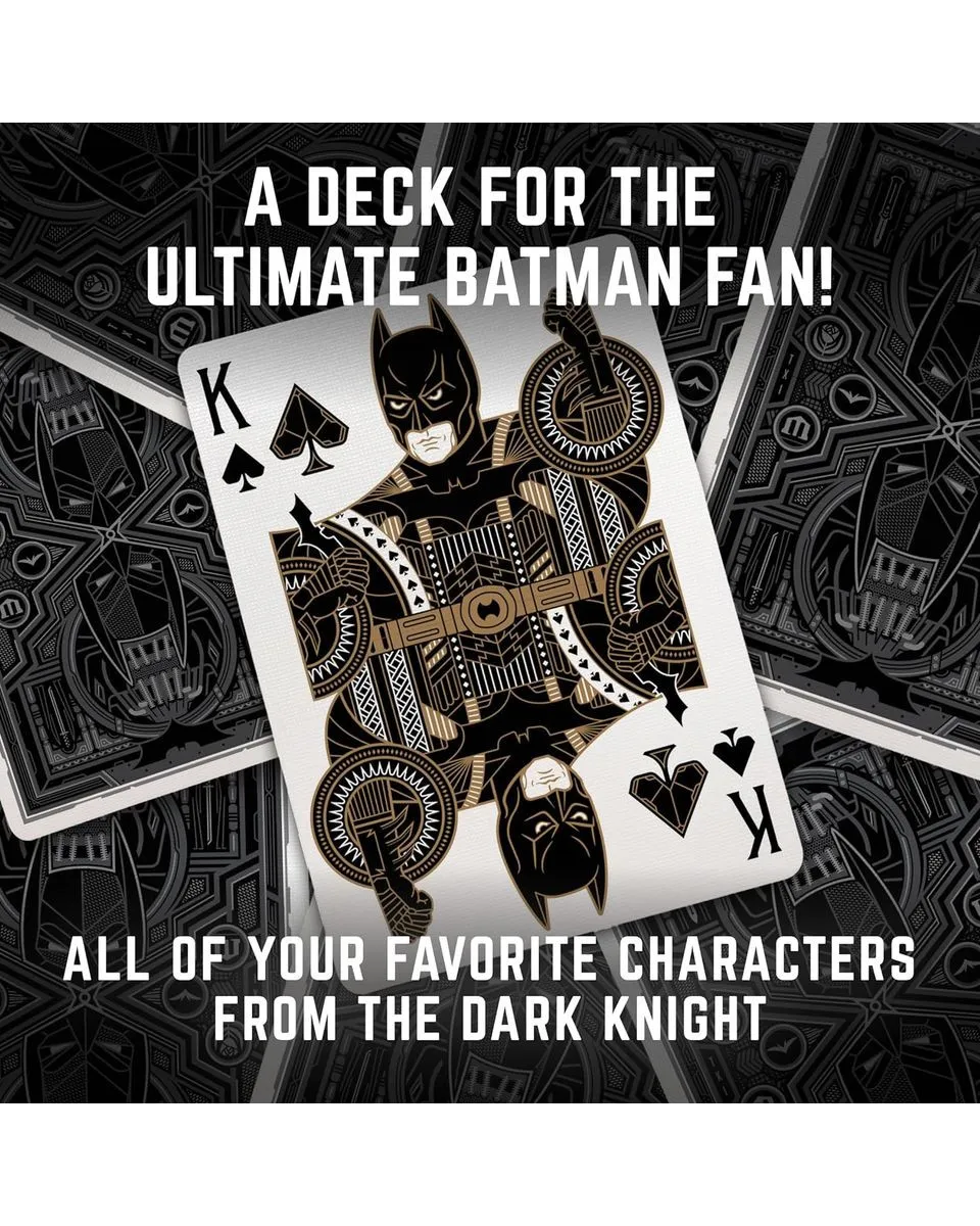 Karte The Dark Knight Trilogy - Playing Cards 