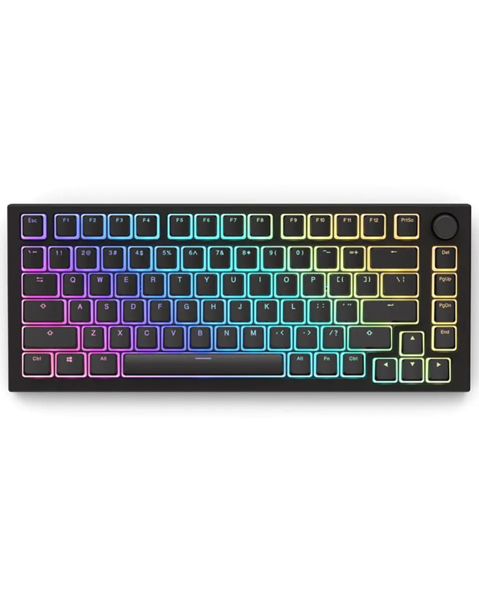 Keycaps Glorious Aura - Black 