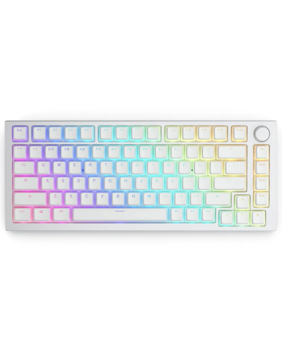 Keycaps Glorious Aura - White 