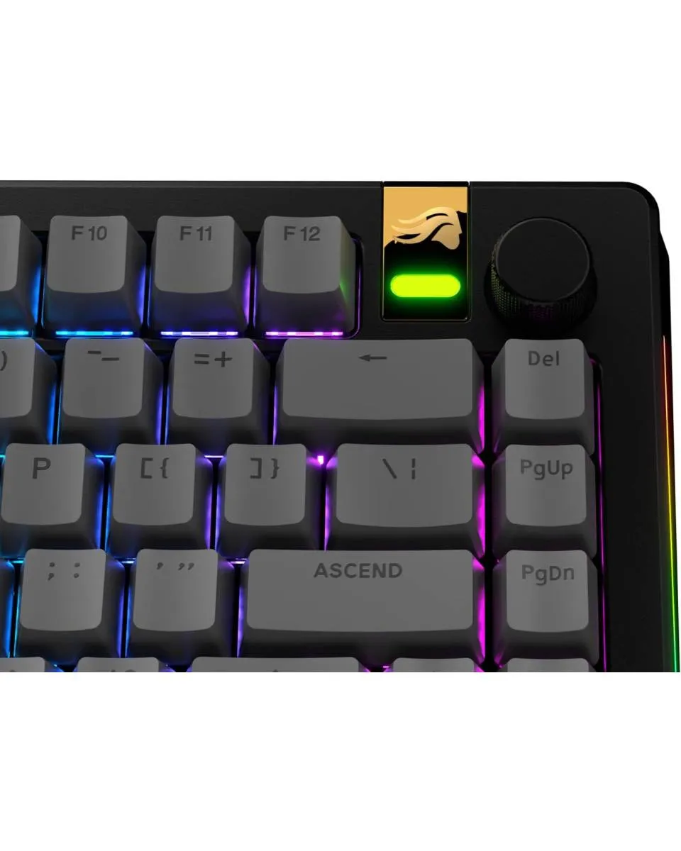 Keycaps Glorious GPBT Basic - Armor Grey 