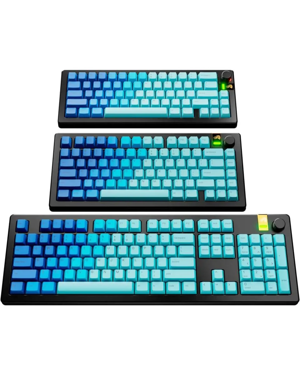 Keycaps Glorious GPBT Gradient - Ocean 
