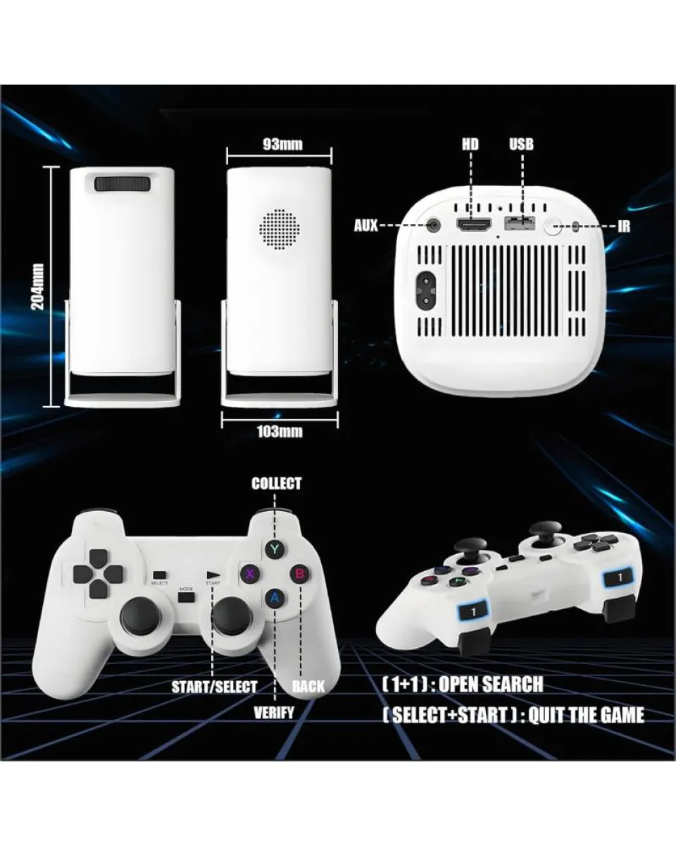 Konzola Nikeda Retro P30MAX Projector 
