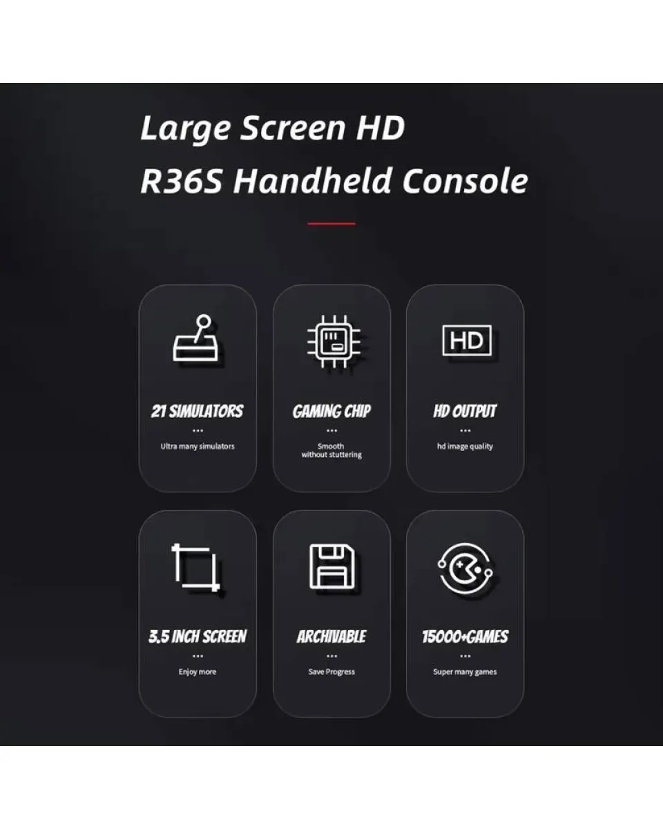 Konzola Nikeda Retro R36S Console 