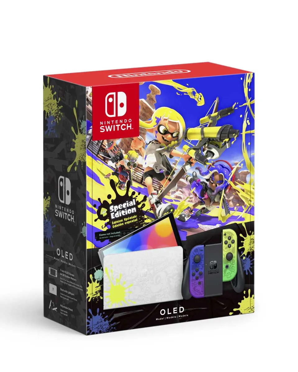 Konzola Nintendo Switch OLED Splatoon 3 Edition 