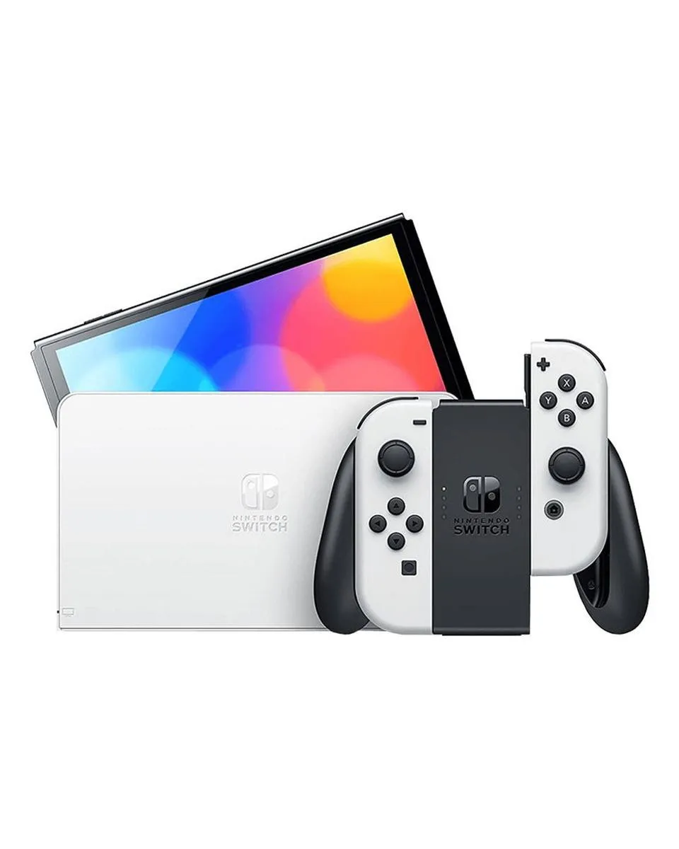 Konzola Nintendo Switch OLED (White Joy-Con) + Mario Kart 8 Deluxe + 12 Months Nintendo Online 