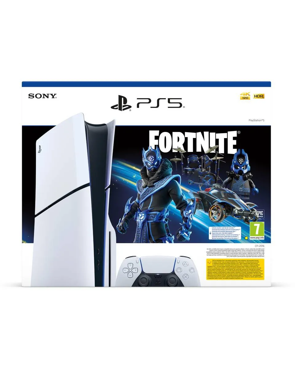 Konzola PlayStation 5 - 1TB Slim + PS5 Fortnite 