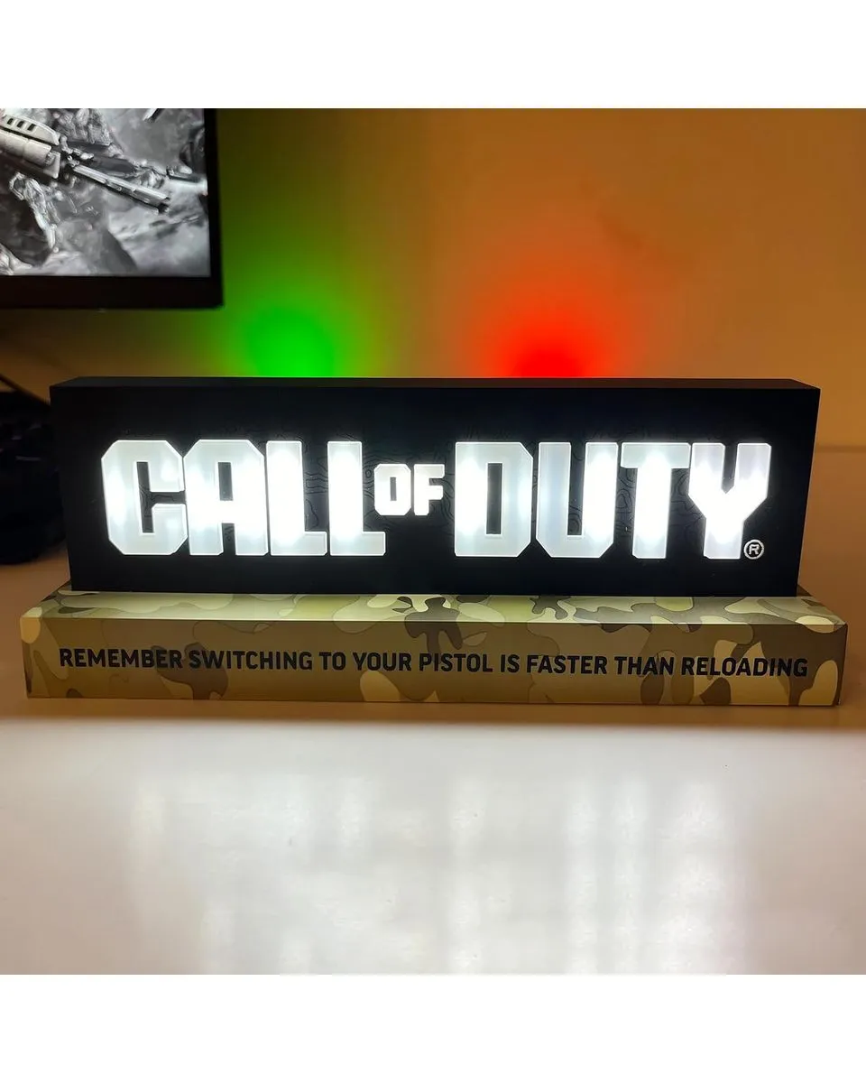 Lampa Call of Duty - Icons Light 