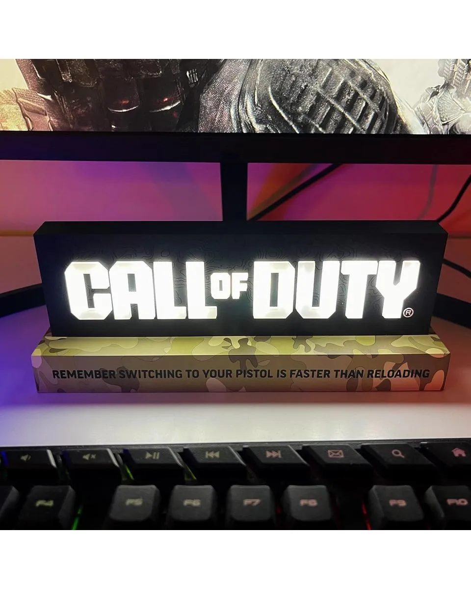 Lampa Call of Duty - Icons Light 