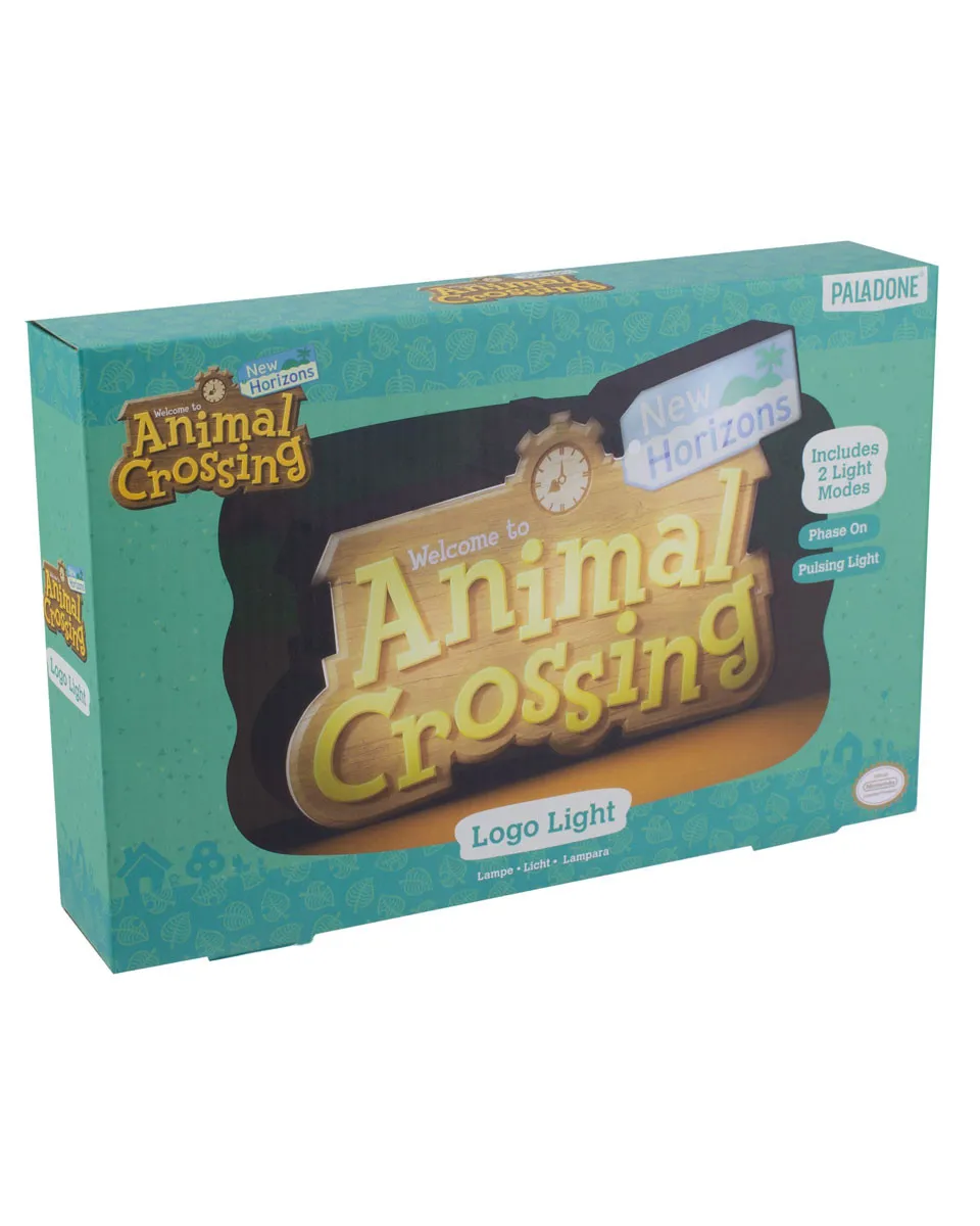 Lampa Paladone Animal Crossing - Logo Light 