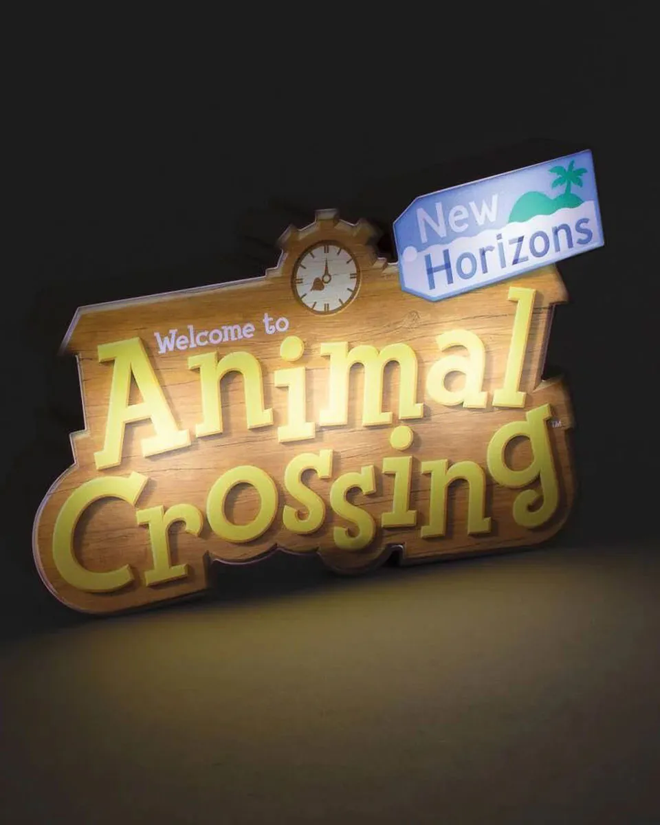 Lampa Paladone Animal Crossing - Logo Light 