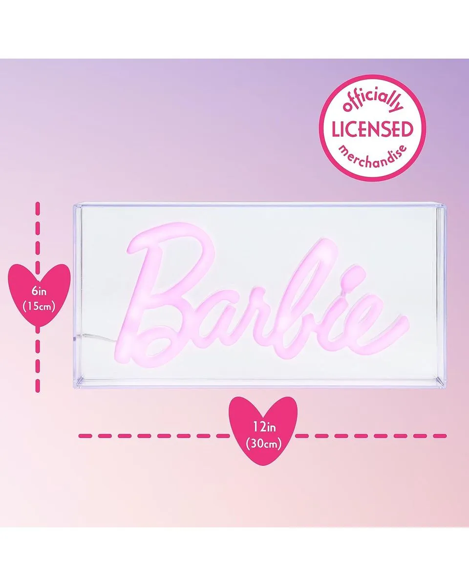 Lampa Paladone Barbie - LED Neon Light 