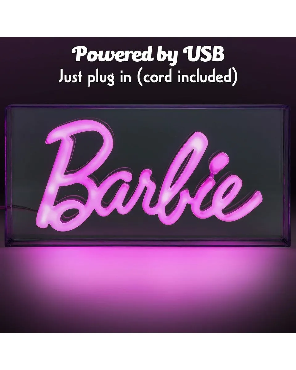 Lampa Paladone Barbie - LED Neon Light 