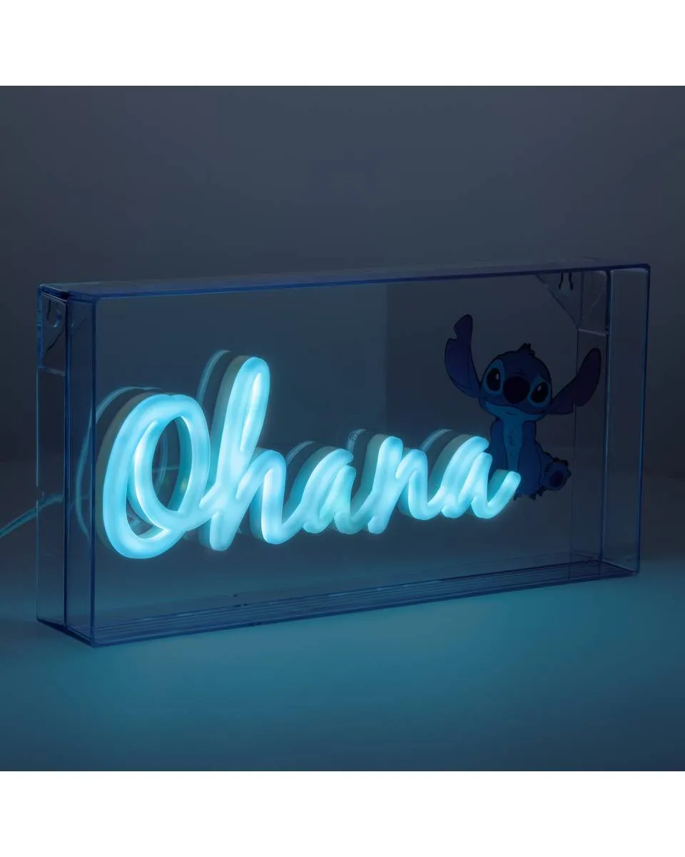 Lampa Paladone Disney - Stitch Ohana LED Neon Light 