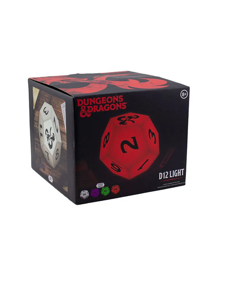Lampa Paladone Dungeons & Dragons - D12 