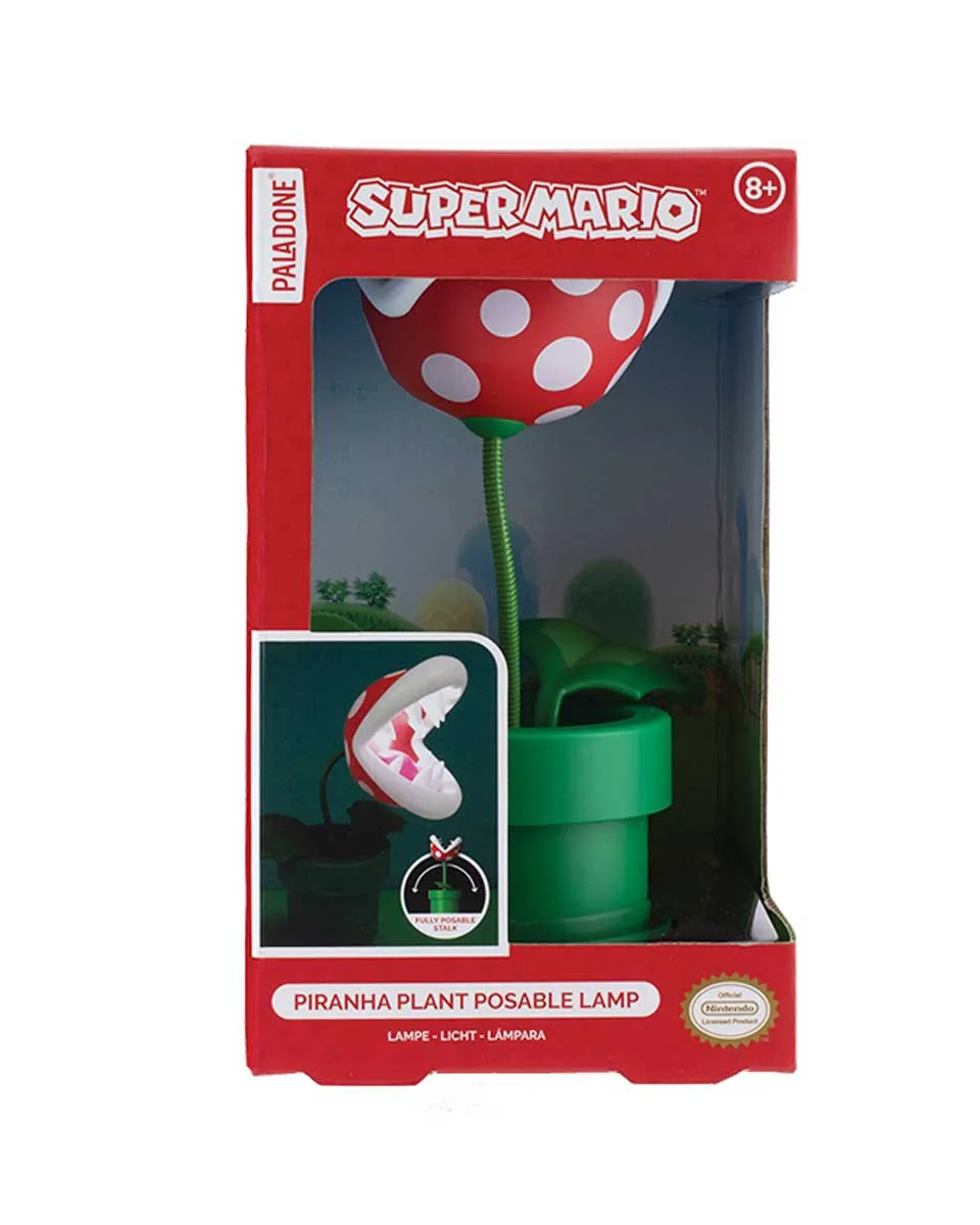 Lampa Paladone Icons Super Mario - Piranha Plant Posable Lamp 