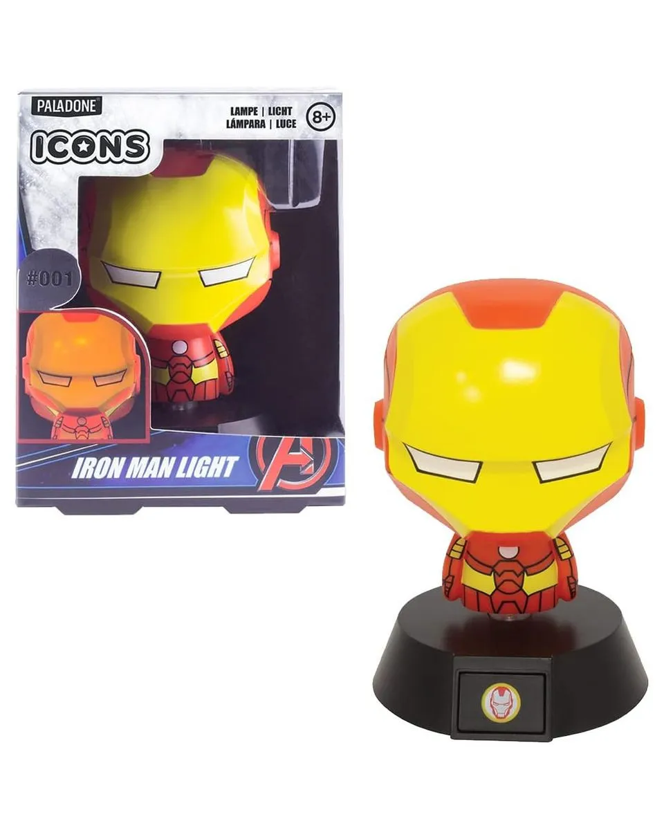 Lampa Paladone Marvel - Iron Man Icon Light 