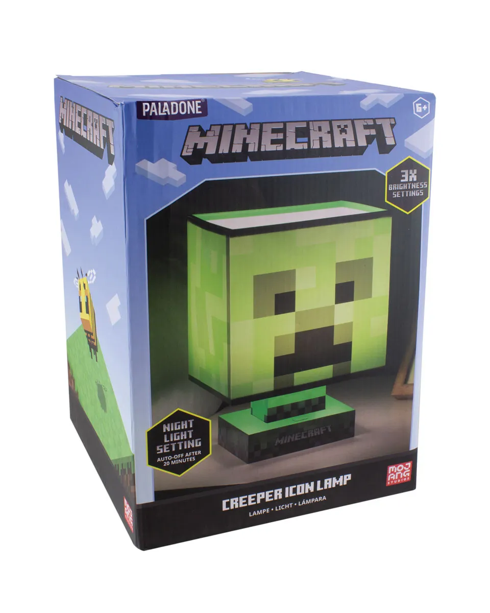 Lampa Paladone Minecraft - Creeper Icon Lamp 