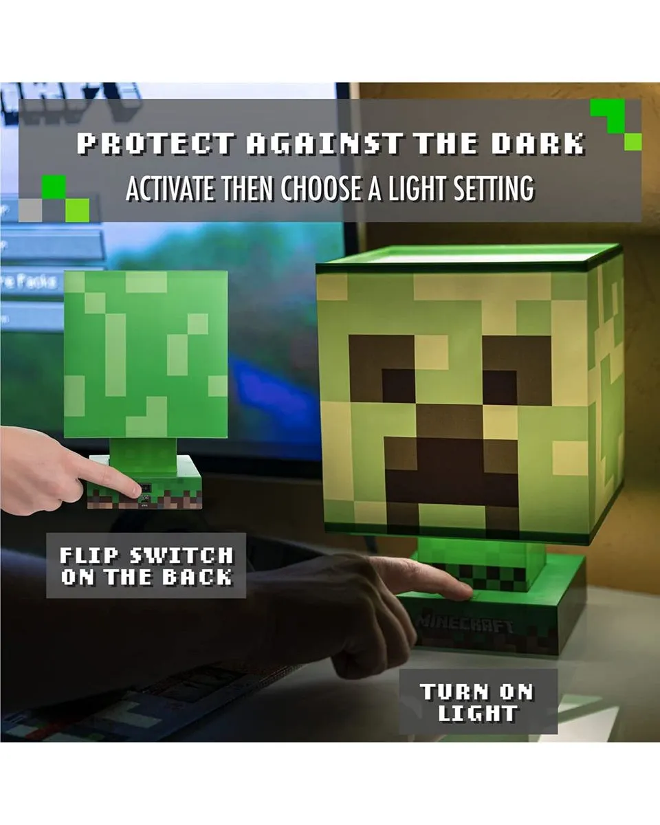 Lampa Paladone Minecraft - Creeper Icon Light - Large 