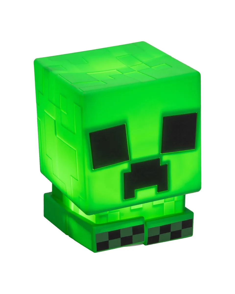 Lampa Paladone Minecraft - Creeper SquishyGlo Silicone Light Rechargeable 