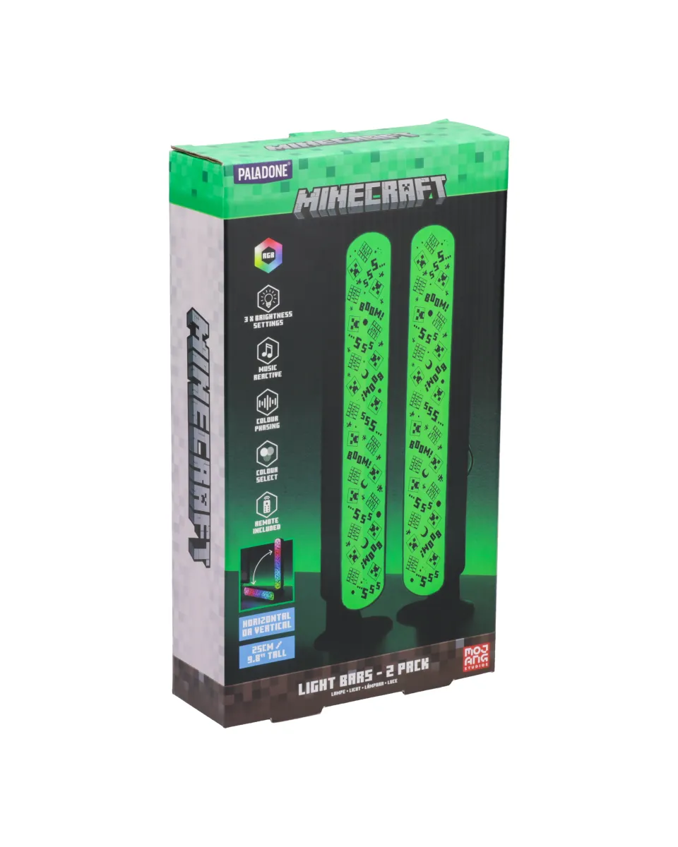 Lampa Paladone Minecraft - Light Bars (Set of 2) 