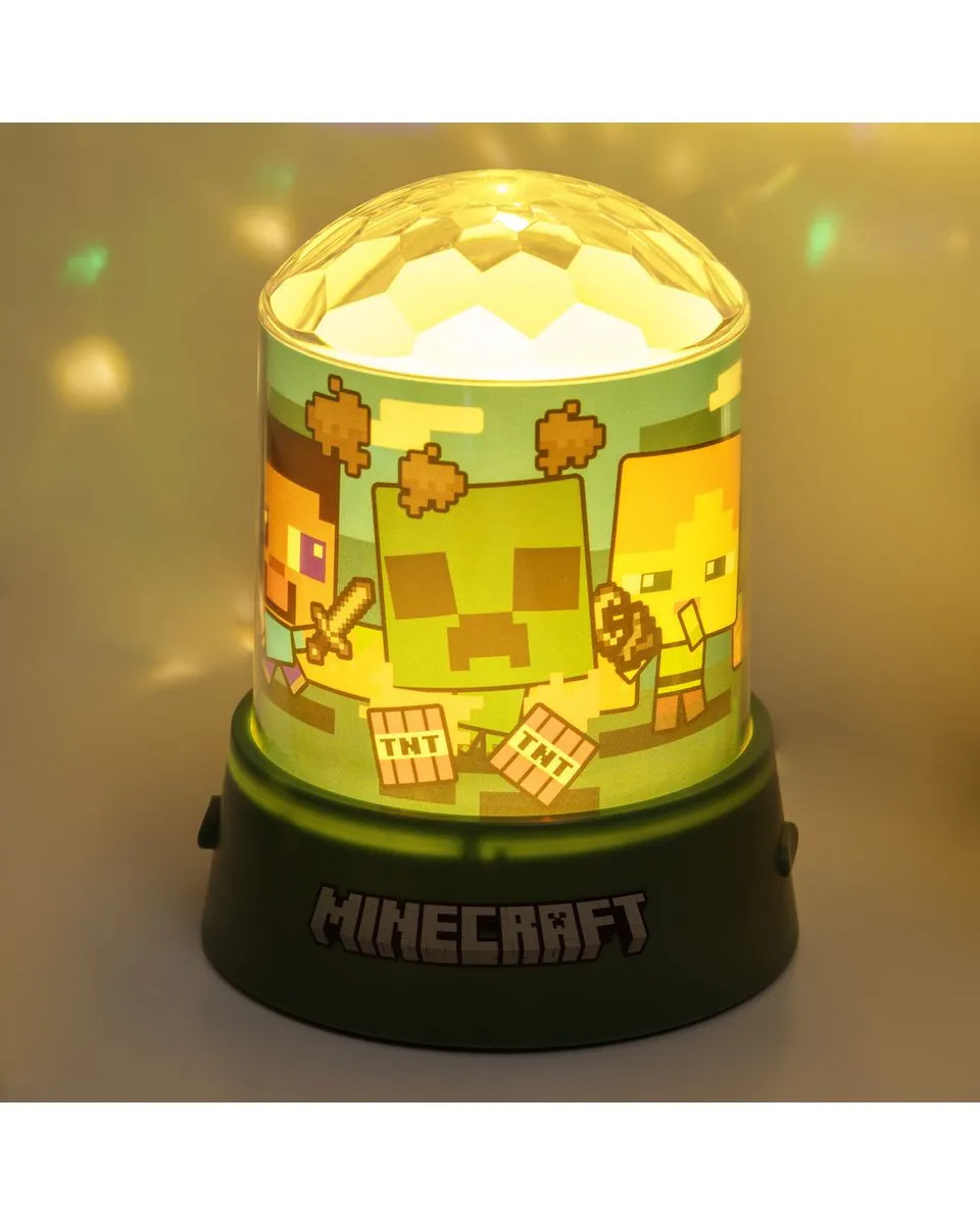 Lampa Paladone Minecraft - Party Projection Light 