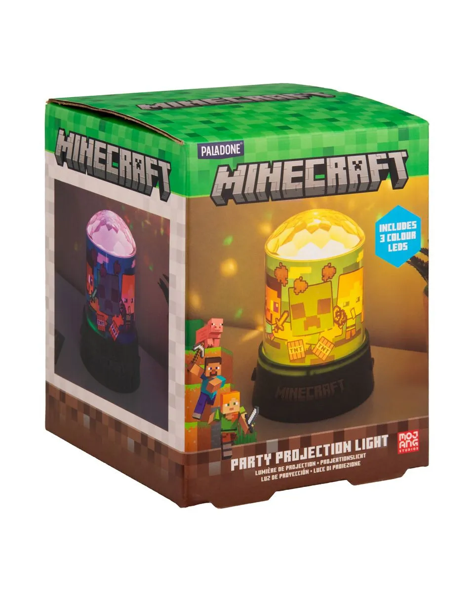 Lampa Paladone Minecraft - Party Projection Light 