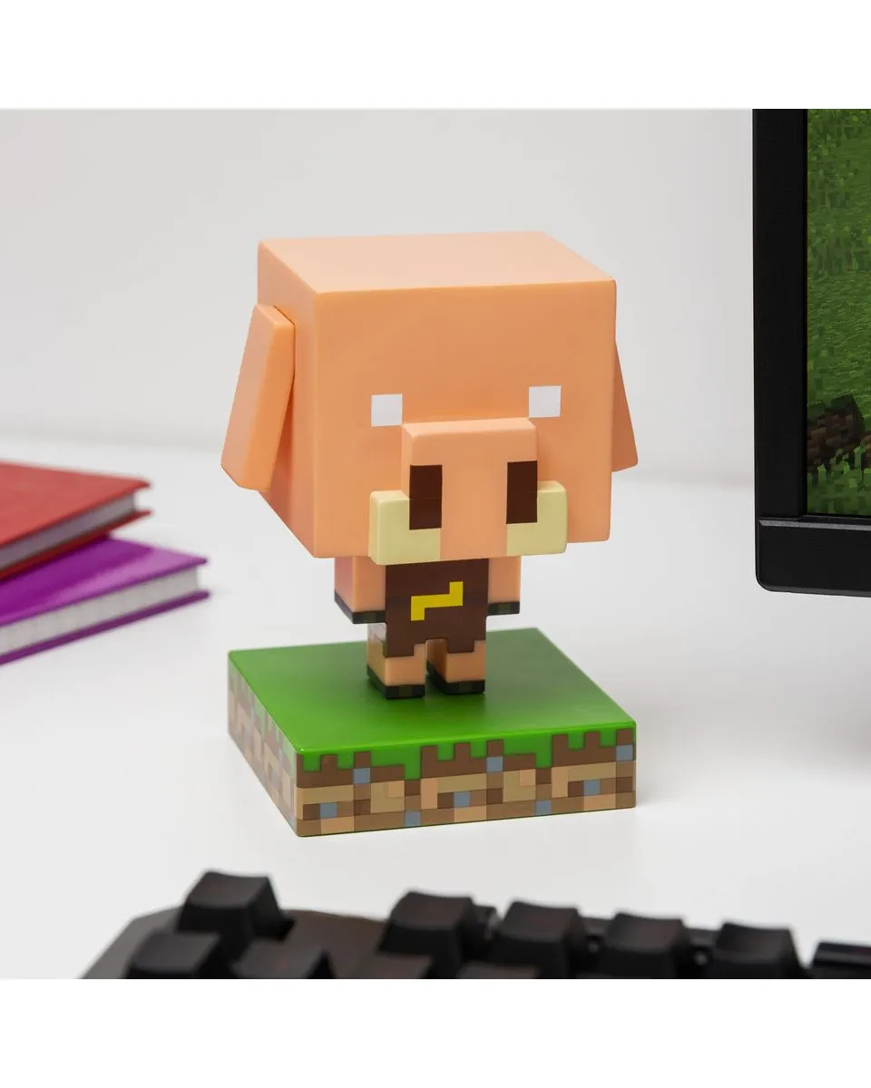 Lampa Paladone Minecraft - Piglin Icon Light 