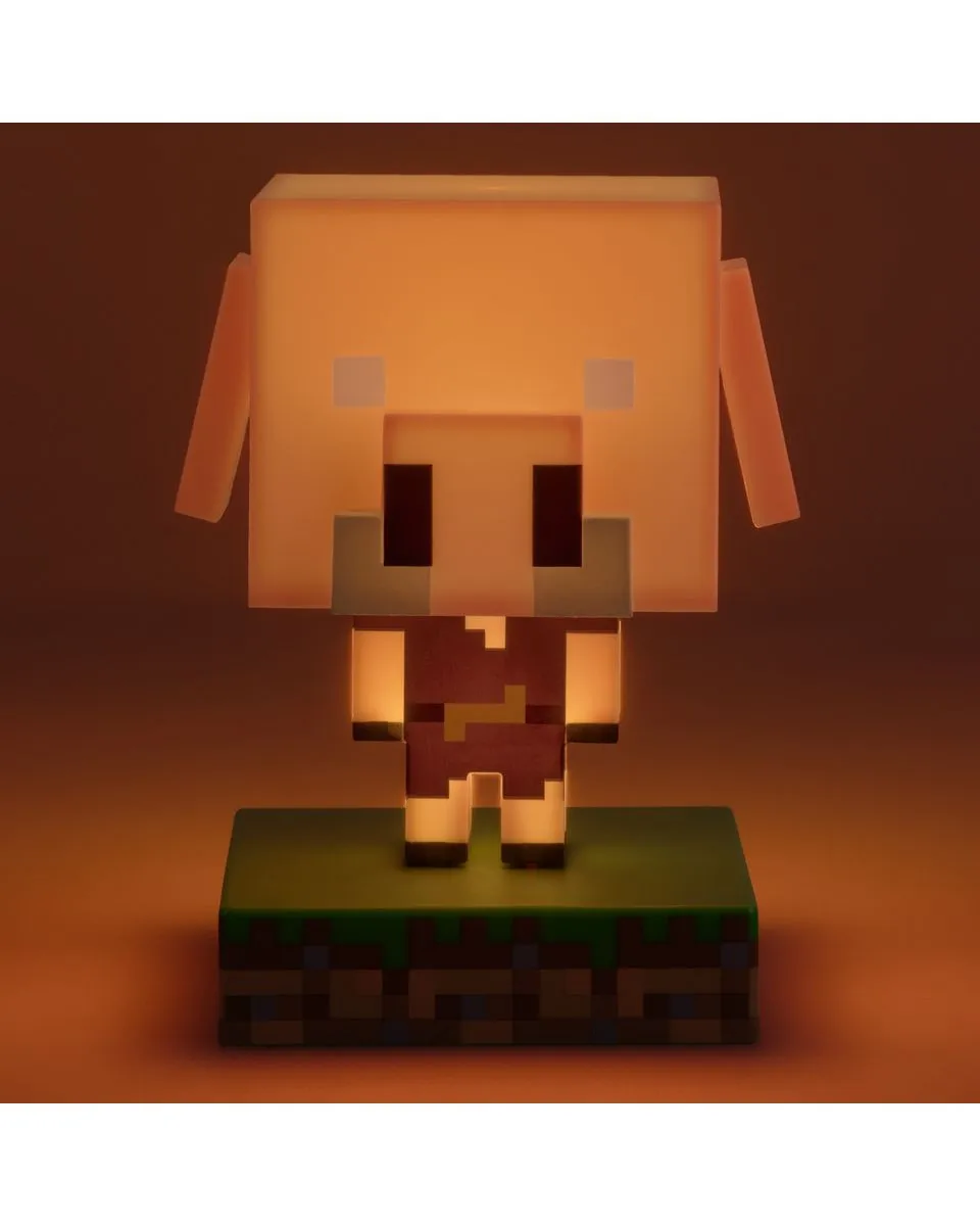 Lampa Paladone Minecraft - Piglin Icon Light 