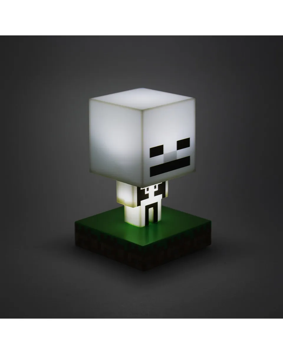 Lampa Paladone Minecraft - Skeleton Icons Light 