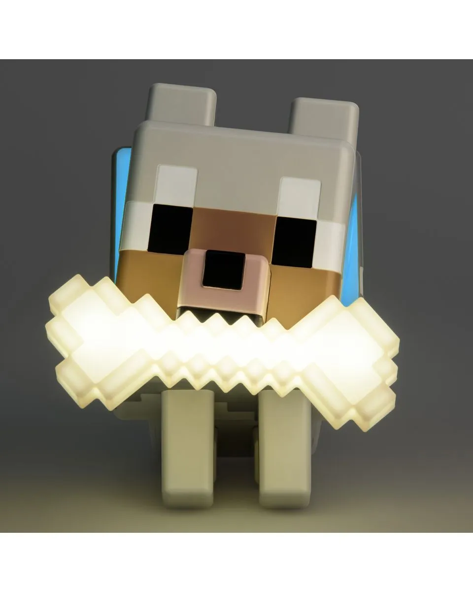 Lampa Paladone Minecraft - Wolf GloBuddies Light 