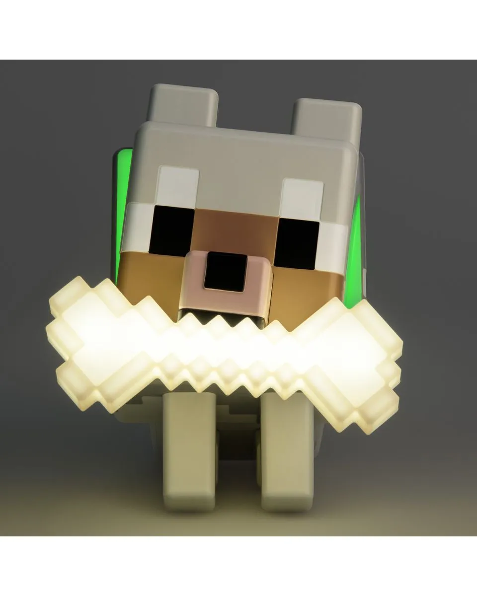 Lampa Paladone Minecraft - Wolf GloBuddies Light 
