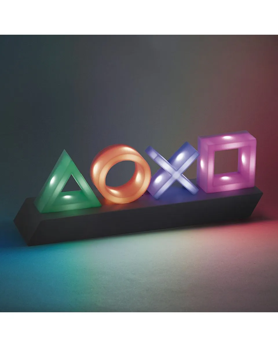 Lampa Paladone Playstation Icons Light Try Me 