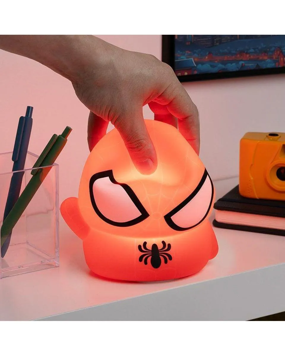Lampa Paladone SquishyGlo - Spider-Man Silicone Light 
