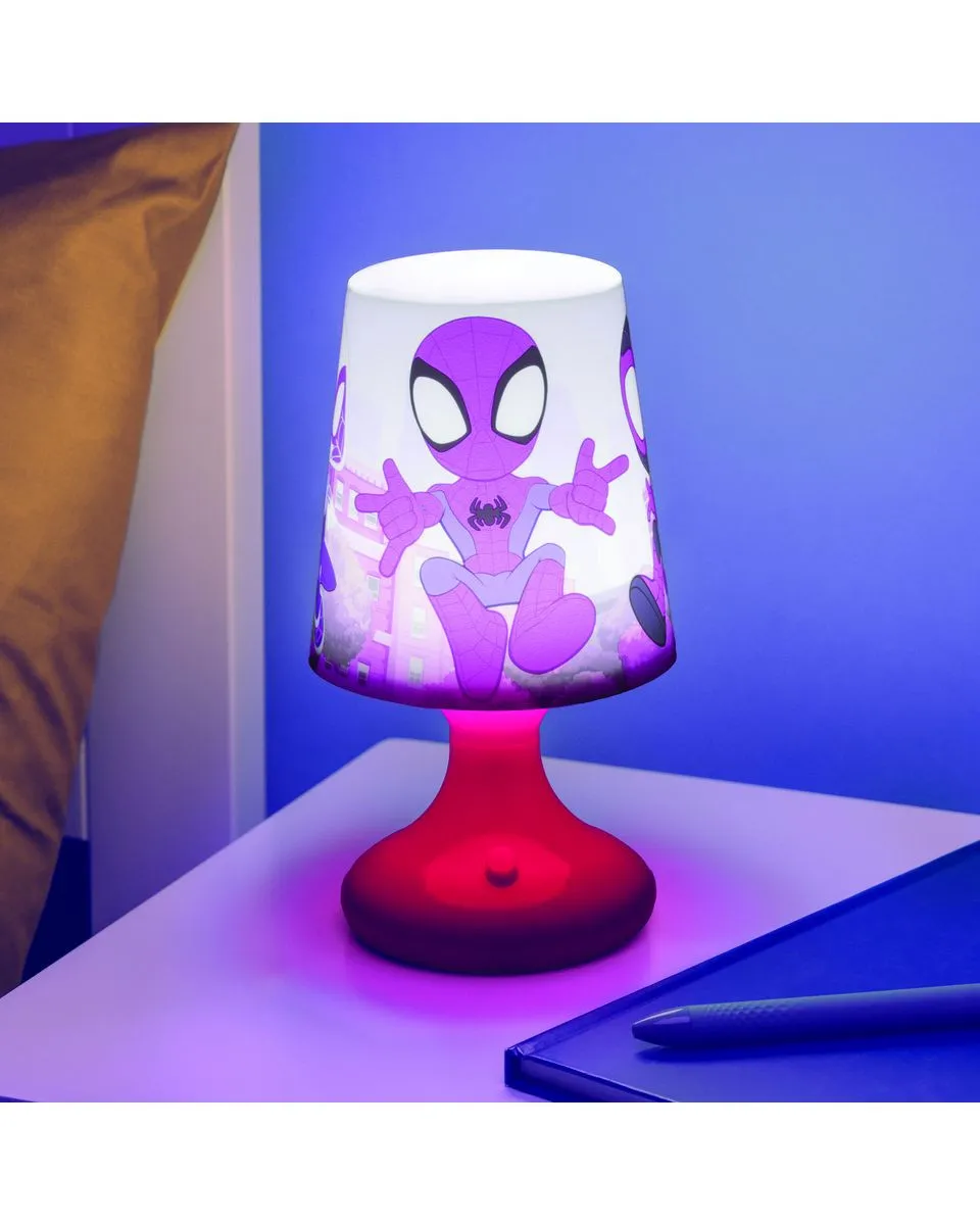 Lampa Paladone Spider-Man - Spidey and Friends Table Lamp 