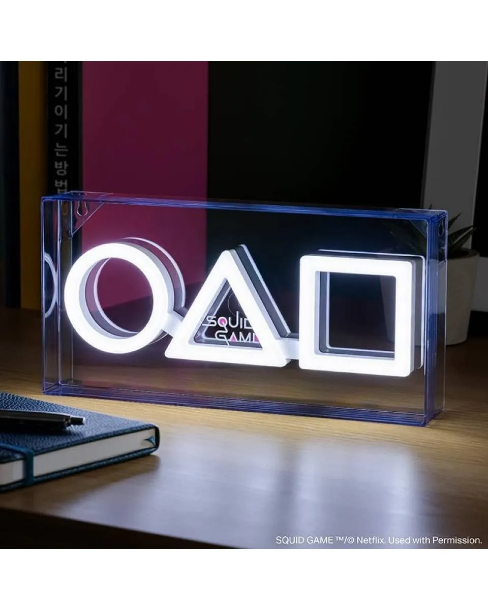 Lampa Paladone Squid Game - Neon Light 