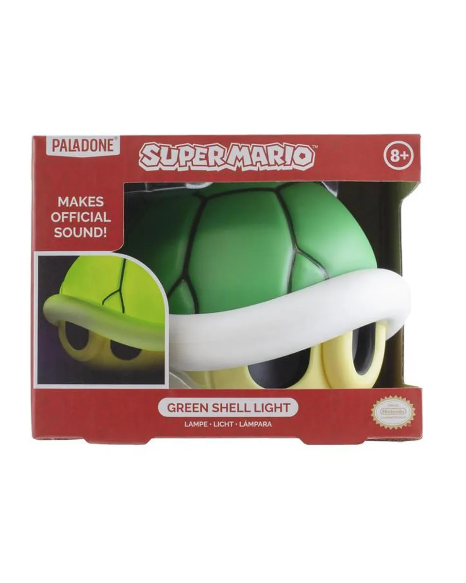 Lampa Paladone Super Mario - Green Shell - Light With Sound 