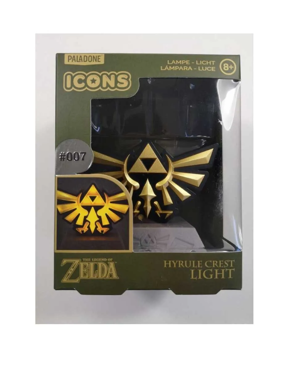Lampa Paladone - The Legend of Zelda - Hyrule Crest Light 